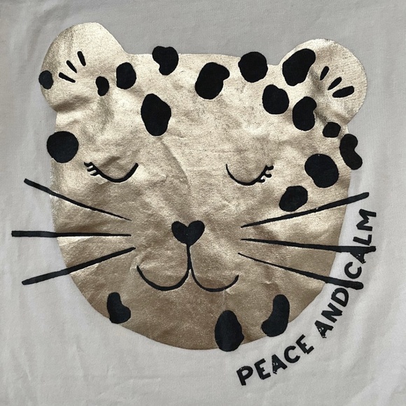 NWOT Zara "Peace & Calm" Lion Top (Size 18-24 Months) - Picture 3 of 4